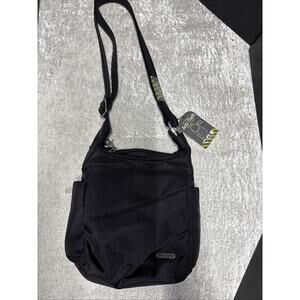 Travelon Anti-Theft Classic Messenger Bag, Black NEW with tags!
